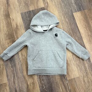 Carhartt Kids Gray Logo Hoodie